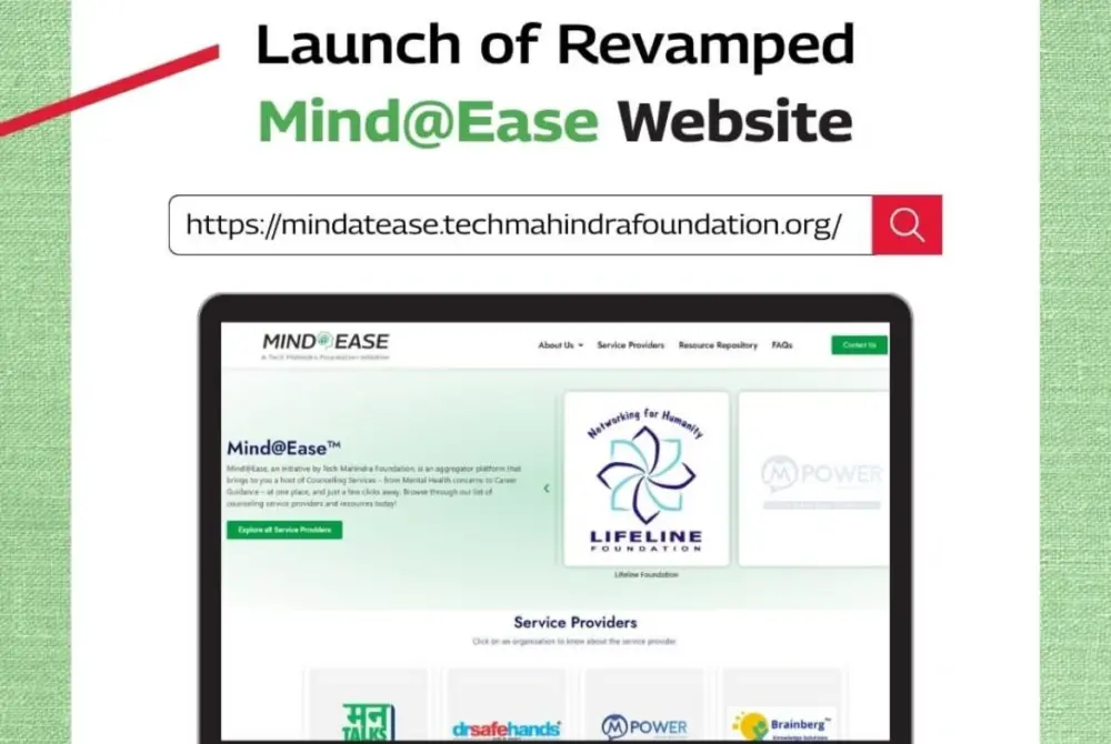 launch of mind ease website